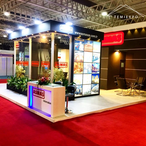 راهکارهای بهینه‌سازی فضای غرفه