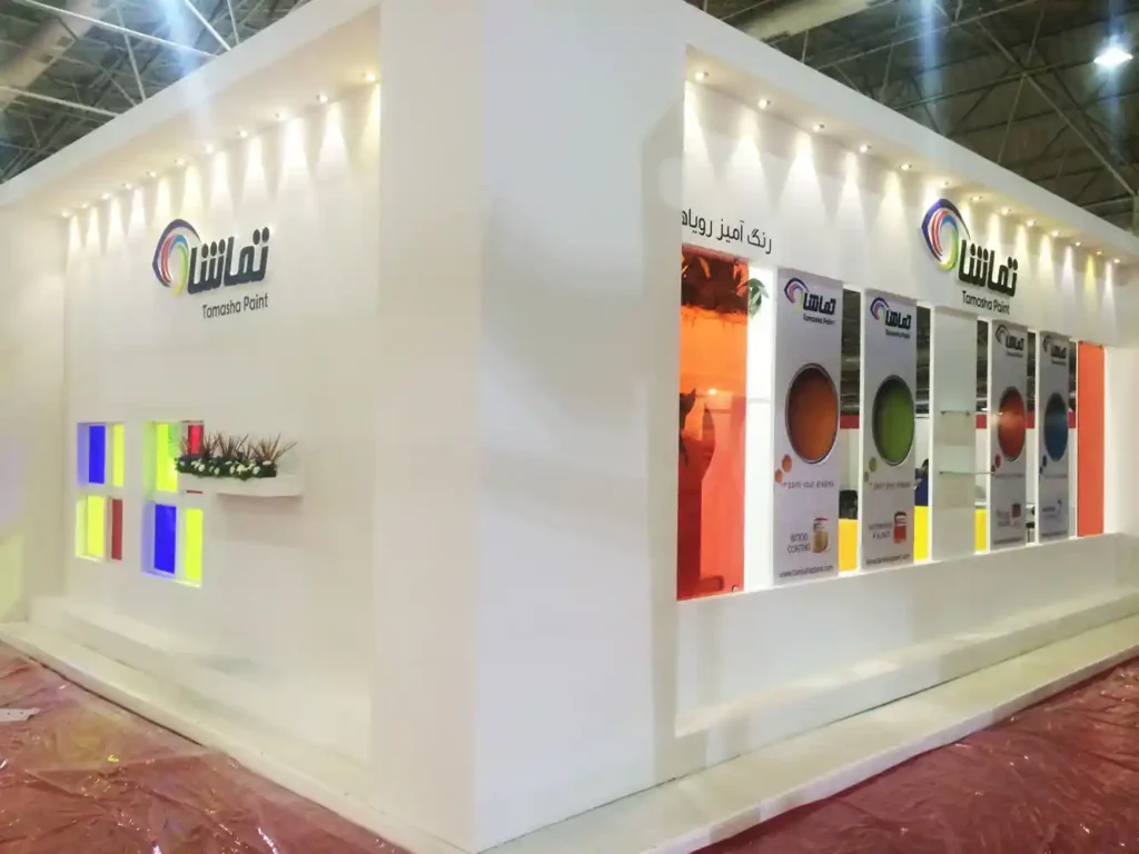 تجهیزات غرفه نمایشگاهی 2 Booth lighting