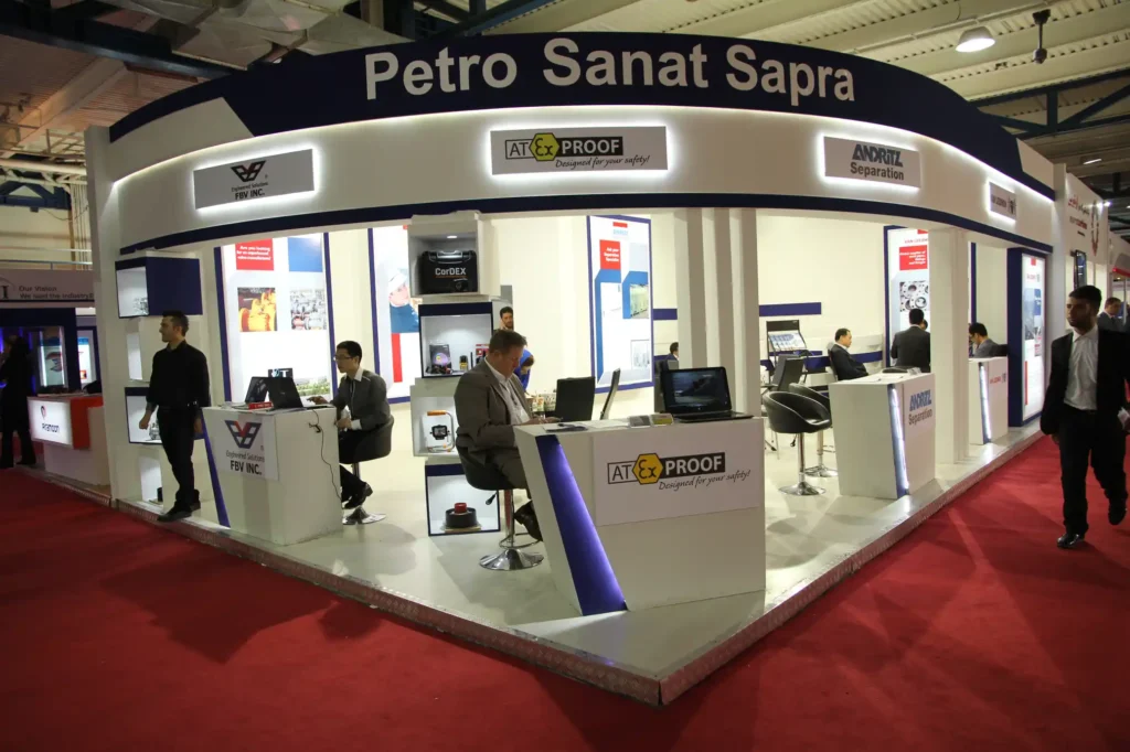 عوامل تأثیرگذار بر قیمت غرفه سازی نمایشگاهی 3 petro sanat 3