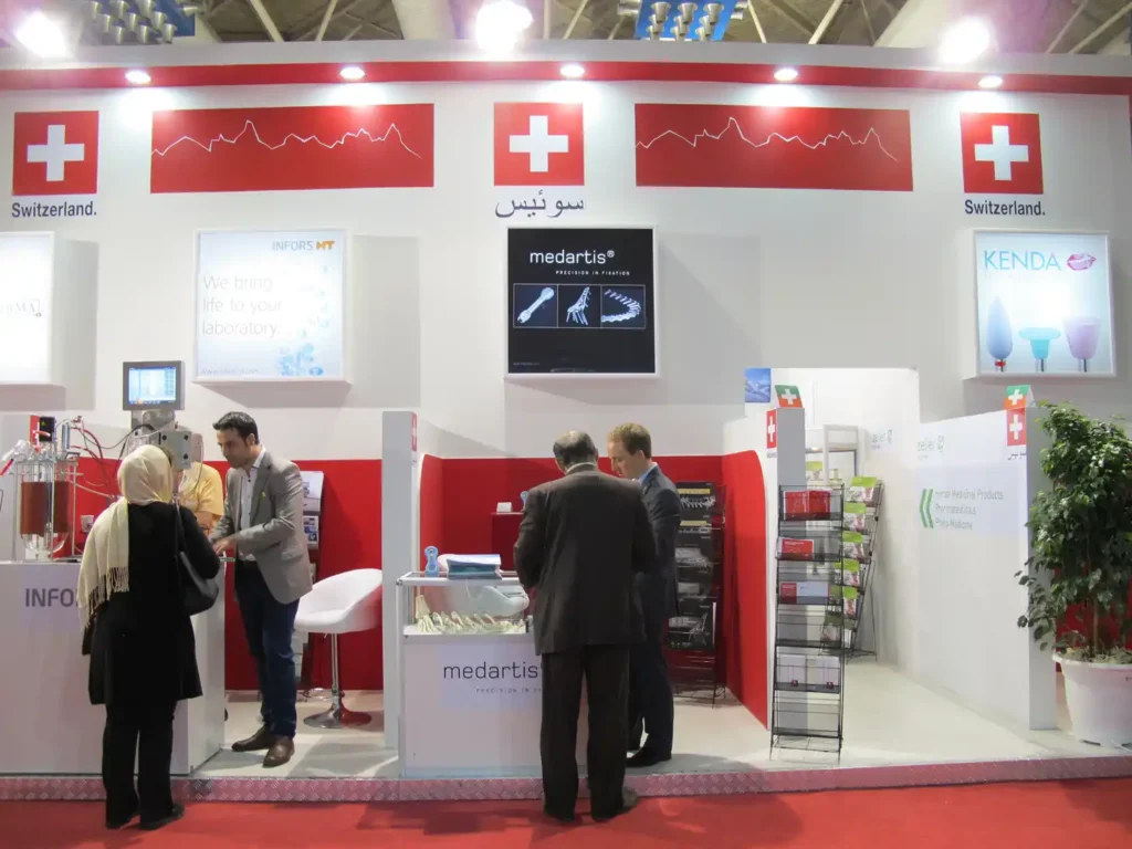 چگونه در نمایشگاه بین المللی تهران غرفه بگیریم؟ 7 swiss 4