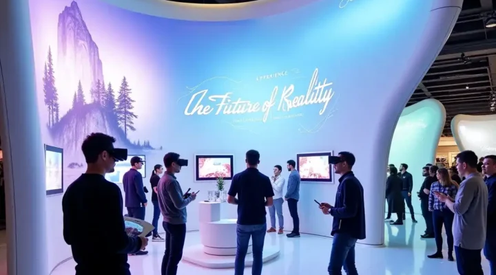 exhibition booth showcasing the latest a 1