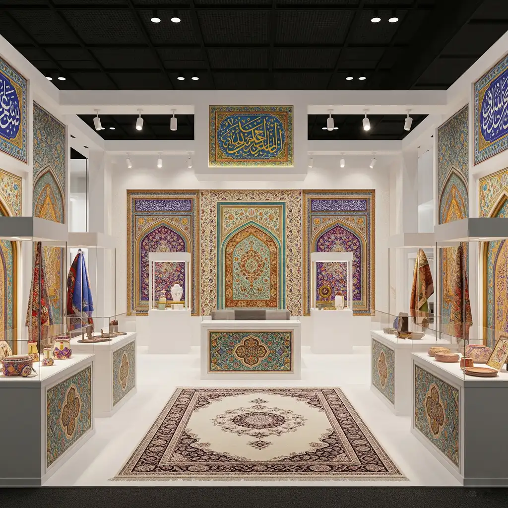 چیدمان نامناسب فضای غرفه