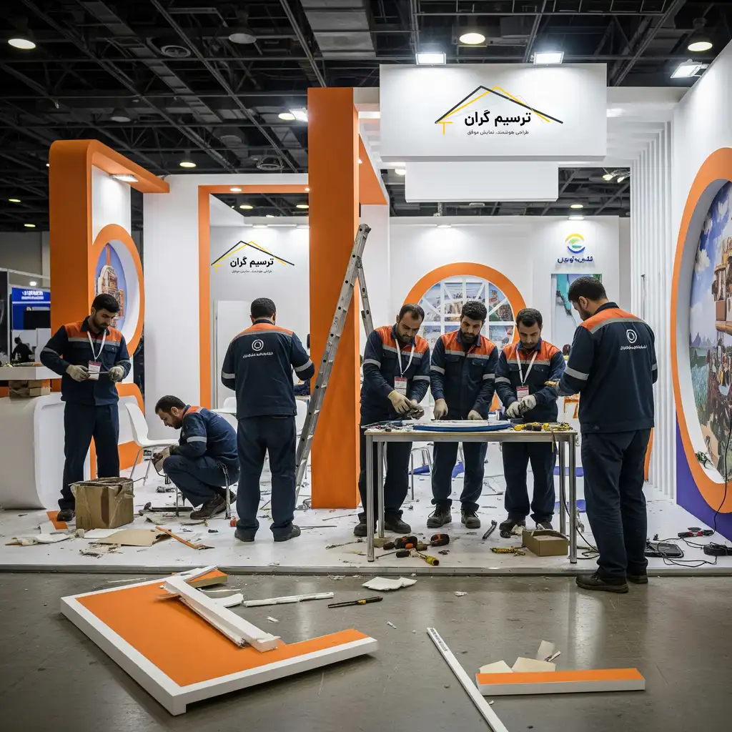 نصب و جمع آوری غرفه نمایشگاهی