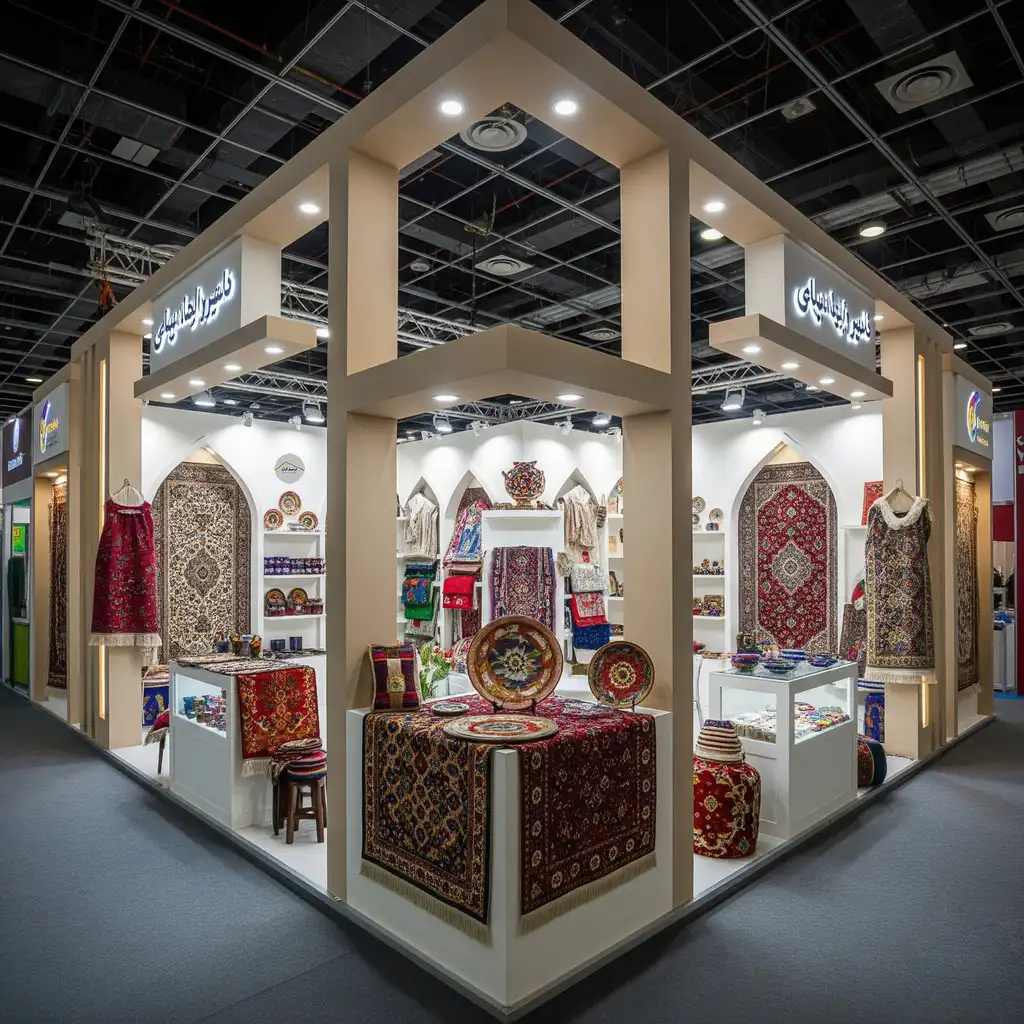 نورپردازی غرفه در نمایشگاهها