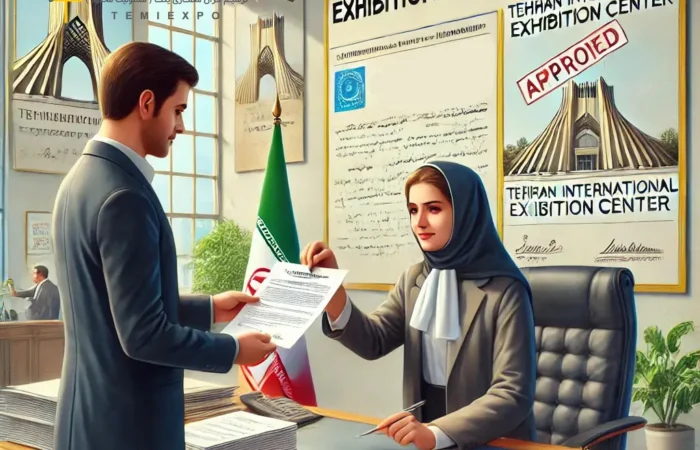 دریافت مجوز نمایشگاه 1