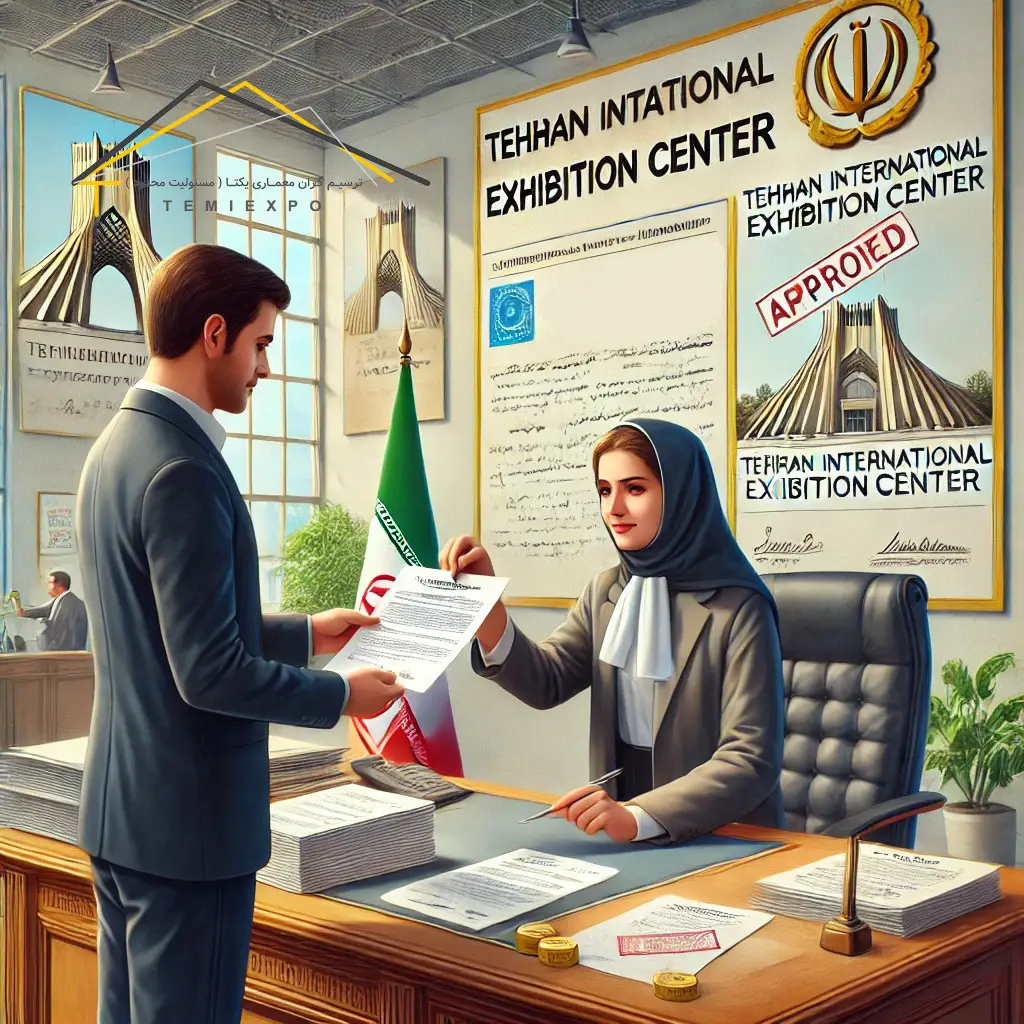 دریافت مجوز نمایشگاه 1