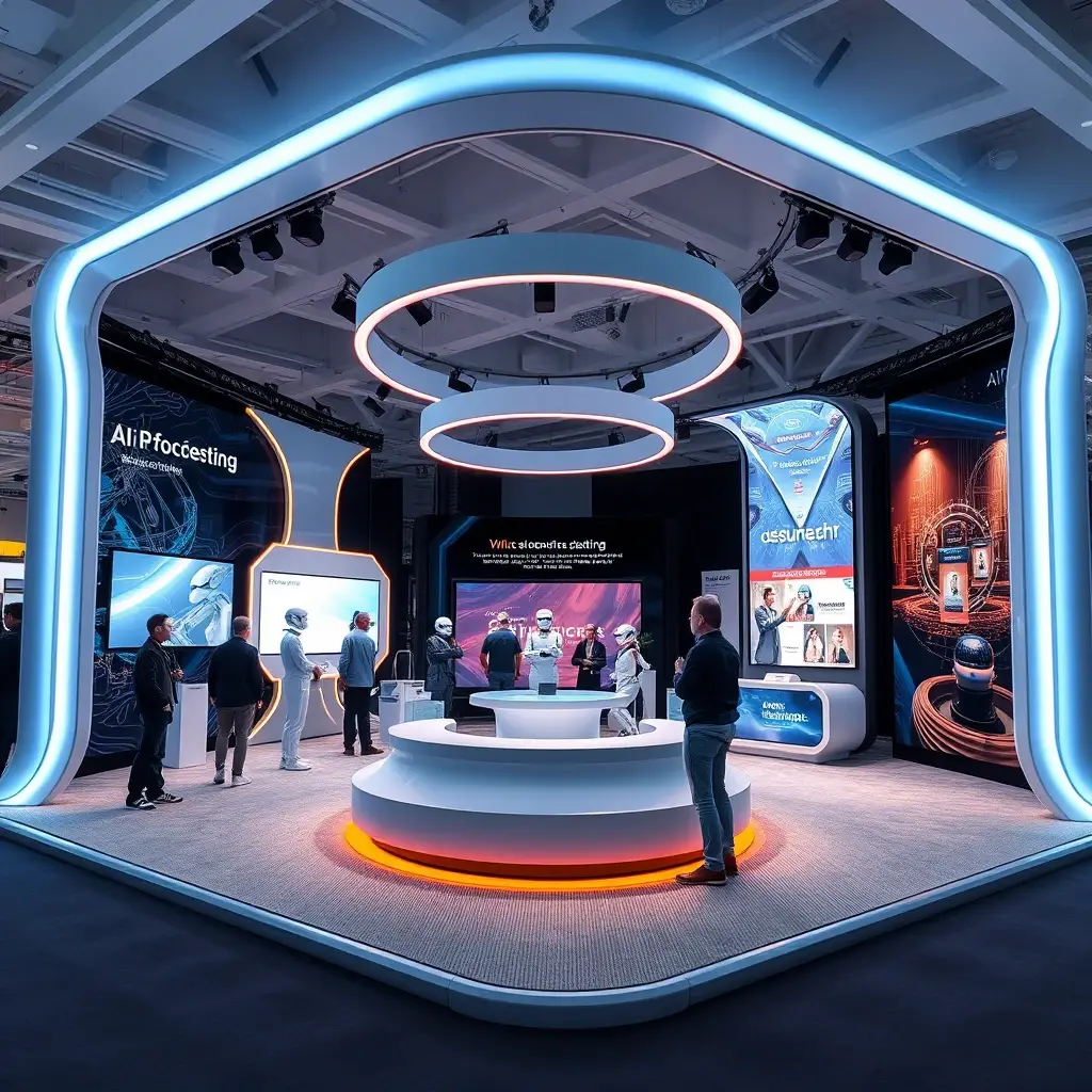 طراحی غرفه نمایشگاهی با هوش مصنوعی