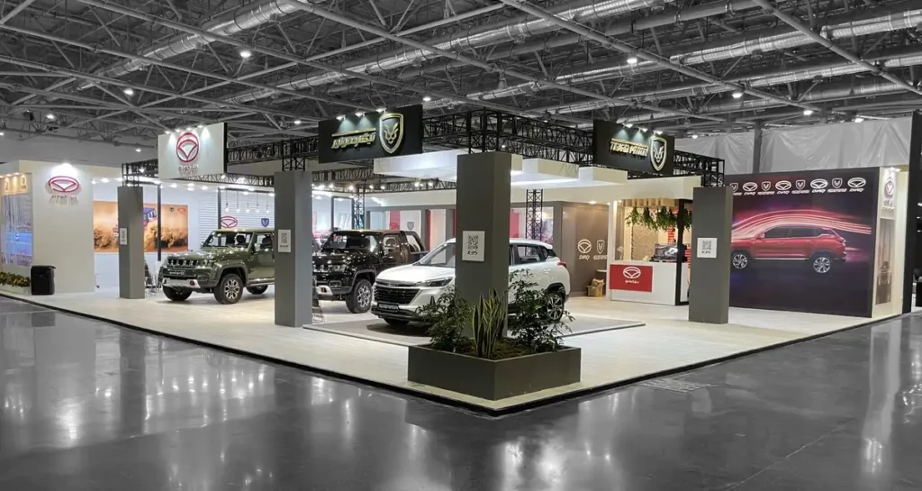 غرفه شرکت دیار خودرو در اصفهان 2