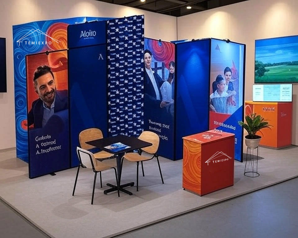 غرفه سازی با بنر