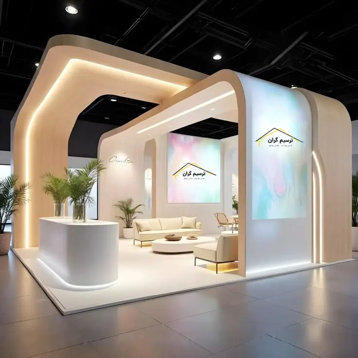 قیمت طراحی سه‌بعدی غرفه نمایشگاهی