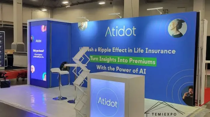 غرفه سازی با بنر در فضای بسته