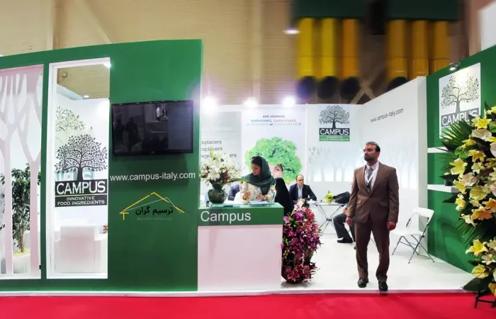 حداکثر بهره‌ وری در غرفه‌ سازی فضاهای کوچک