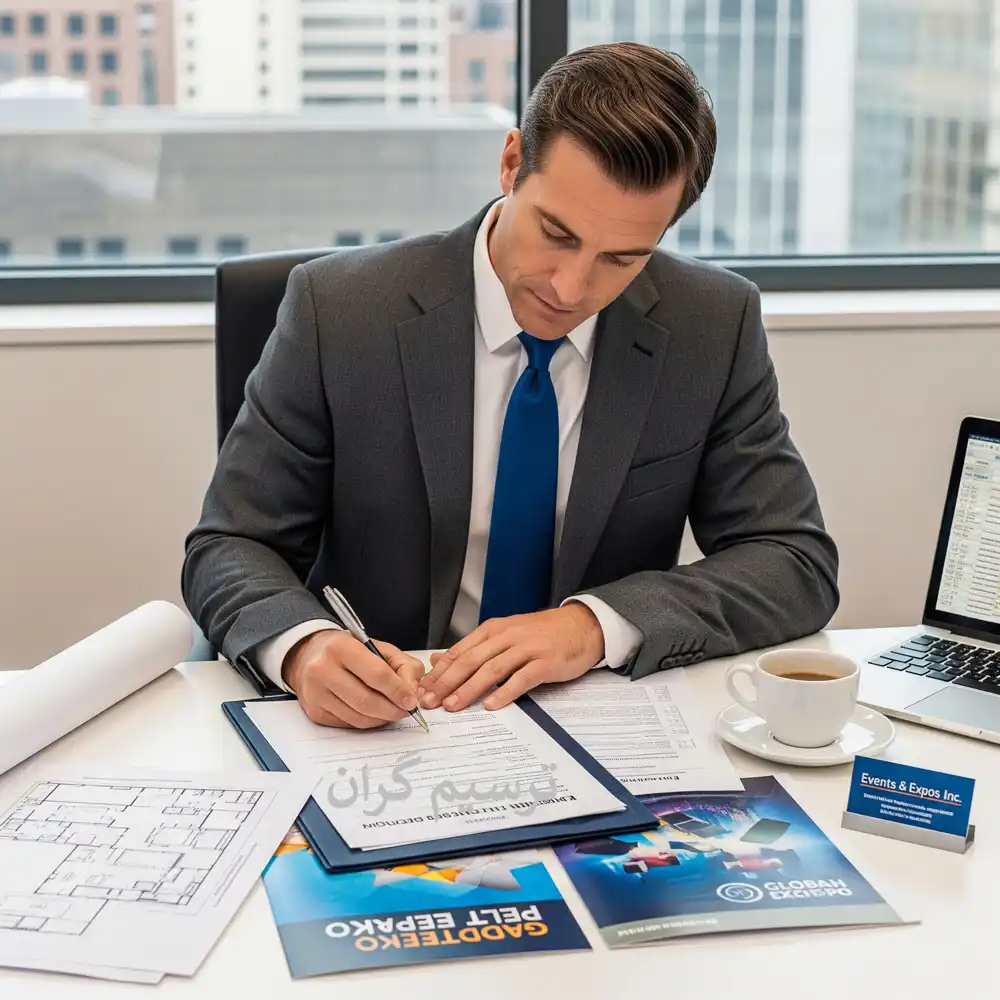 دریافت مجوز غرفه سازی نمایشگاه