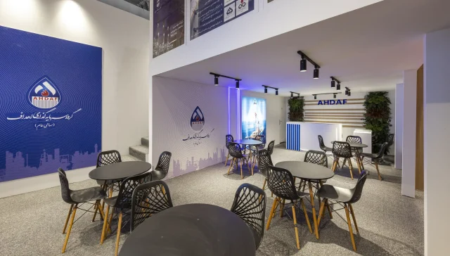 غرفه سازی شرکت اهداف در نمایشگاه نفت در سال 1404